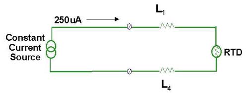 4wire RTD compensation